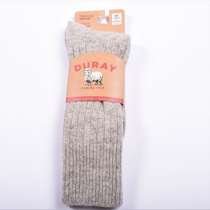 Duray 100% Wool Sock - Unisex