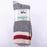 Kodiak Men's Grey and Red Comfort Socks - 2 Pairs